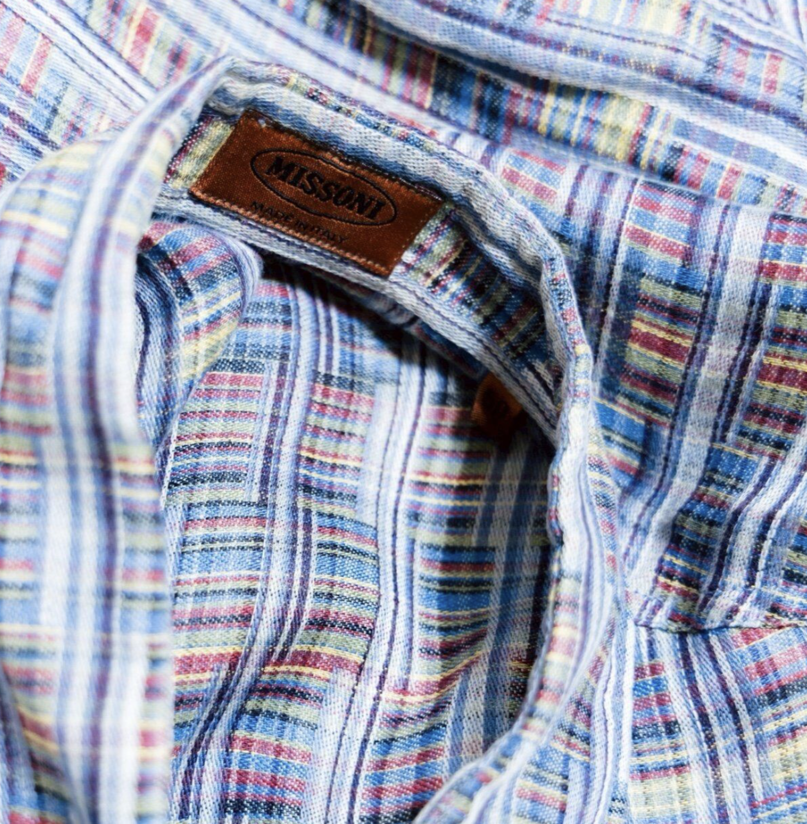 ミッソーニ リネン チェック シャツ【90's MISSONI Linen Check Shirt】について