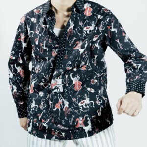 ドルチェアンドガッバーナ ジャズ シルク シャツ/Dolce&Gabbana Jazz Silk Shirt
