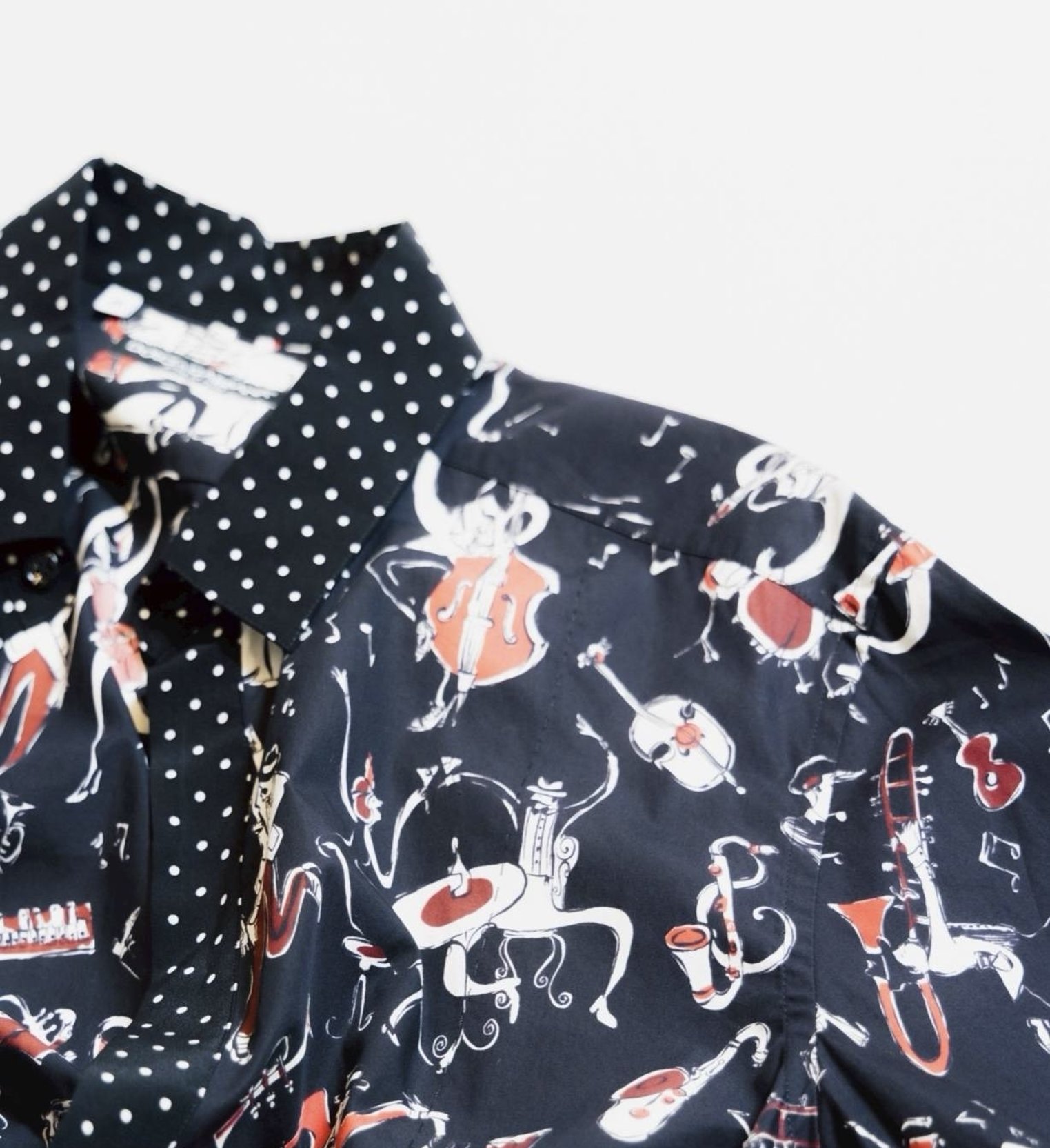 ドルチェアンドガッバーナ　シルクシャツ