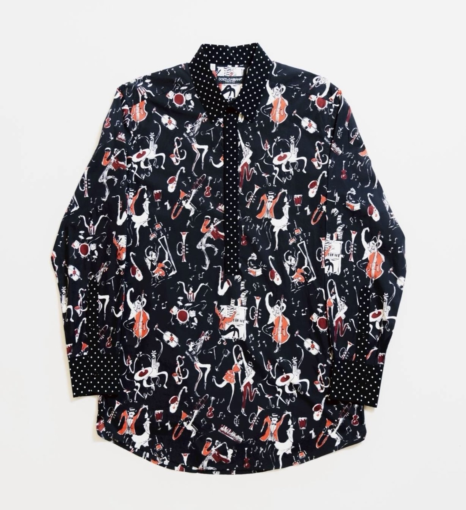 ドルチェアンドガッバーナ　ジャズシャツ